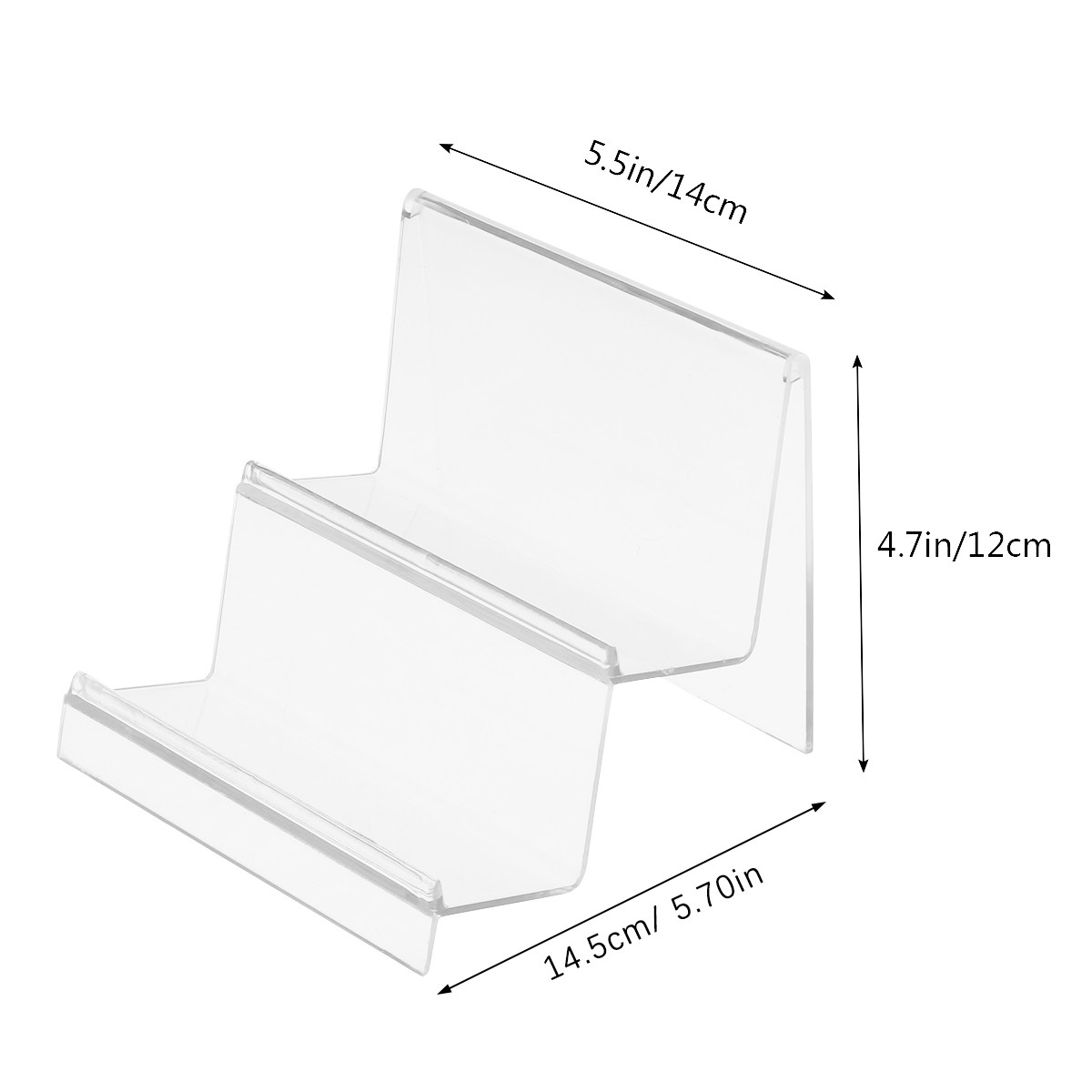 Acrylic Wallet Holder Rack Cle - огляд і ціна Clear Acrylic Book Stand Holder