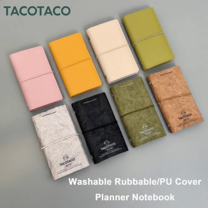 TACOTACO Washable/PU Cover Not - огляд і ціна Vintage Leather Journal Notebook