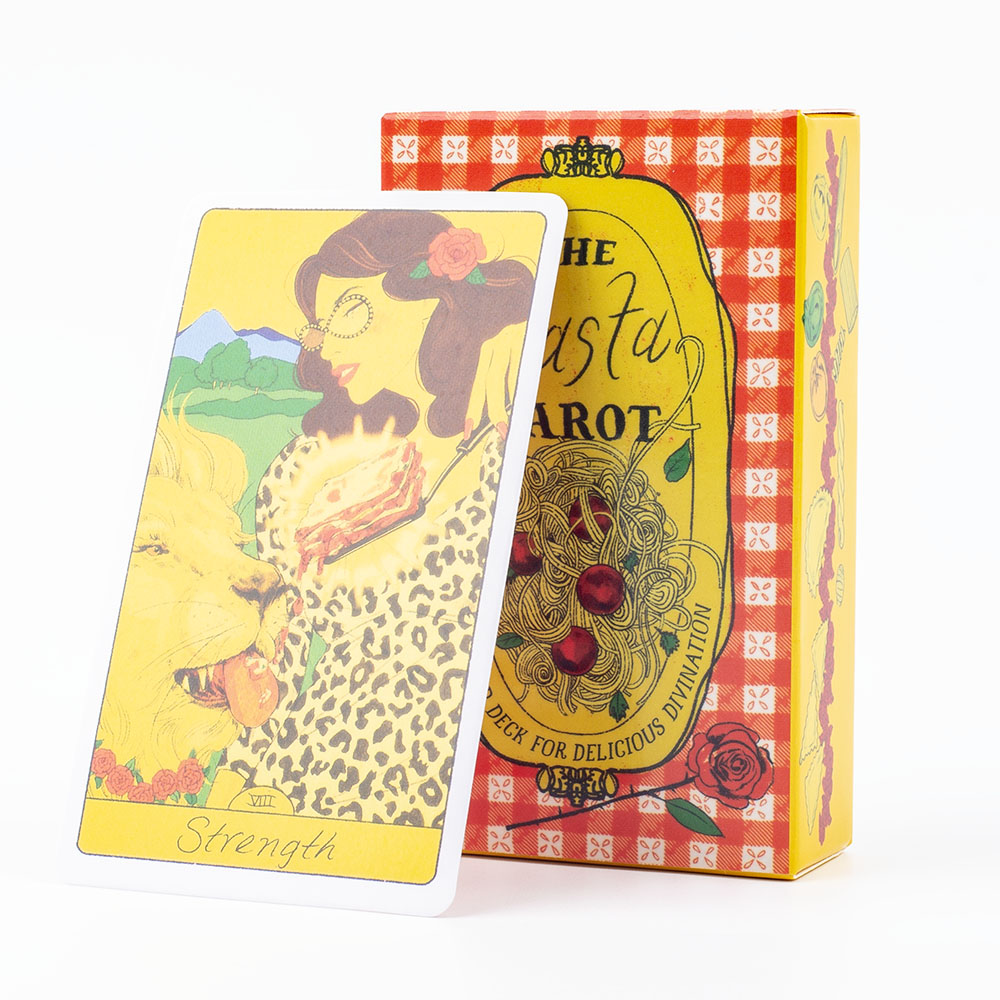 Pasta Tarot 78-Card Deck Board - огляд і ціна Tarot Deck With Guidebook